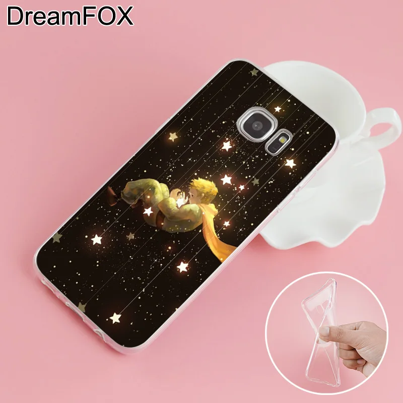DREAMFOX L260 Little The Fox Мягкий силиконовый чехол из ТПУ для Samsung Galaxy S5 S6 S7 S8 S9 S10 5G S10E Lite Edge