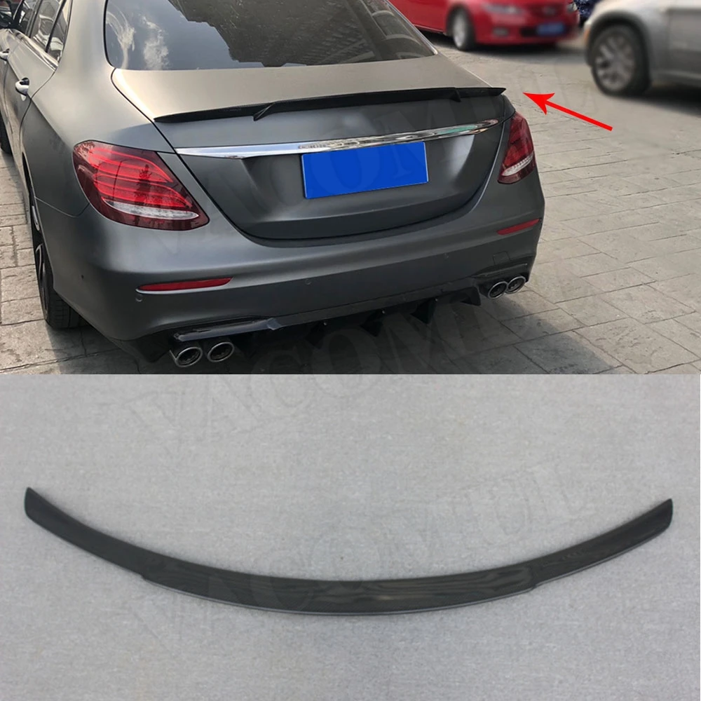 Задний спойлер для багажника из углеродного волокна класса E Mercedes Benz W213 E200 E300 E400
