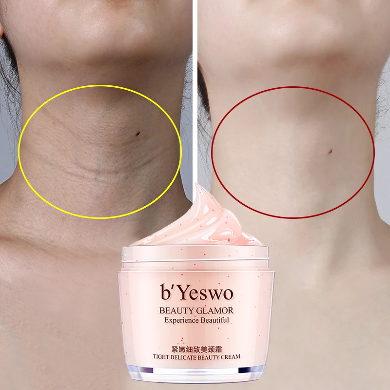 Крем для шеи маска ухода за кожей против морщин антивозрастной отбеливающий