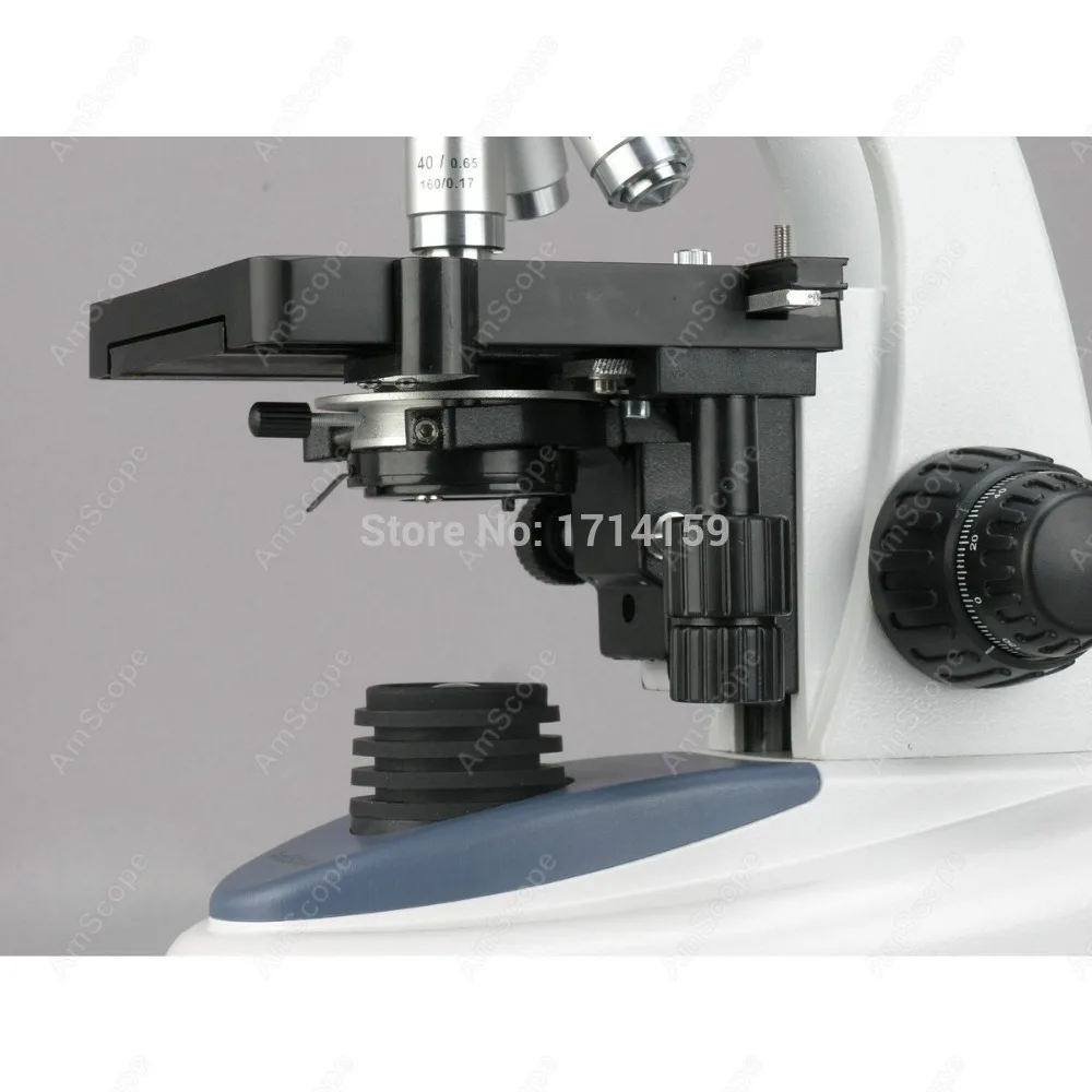 Лабораторный микроскоп-амскоп принадлежности 40X-2500X 3 Вт светодиодный