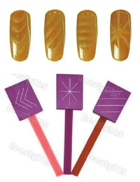 1 шт./лот полосы Волшебный Магнит Стик для кошачий глаз гель ногтей Дизайн Маникюр