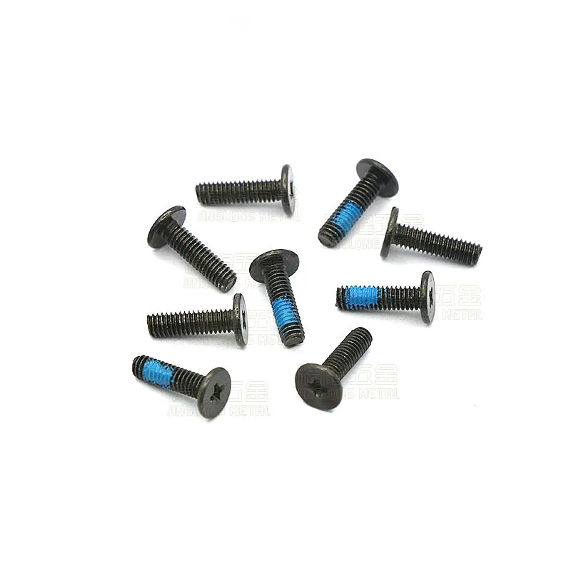 Винты С Плоской тонкой головкой phillips M2 2 2/3/4/5 сталь черный цинк|Винты| |