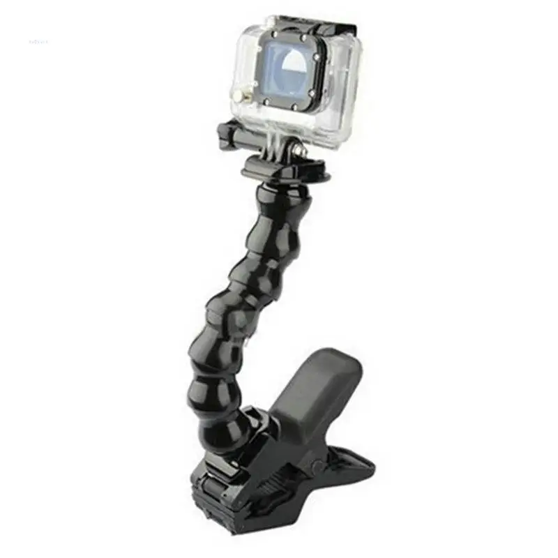 Jaws Flex Clamp Mount Clip Mount+Adjustable Bent Flexible Goose Neck Camera Hose For GoPro Hero XiaoYi | Мобильные телефоны и
