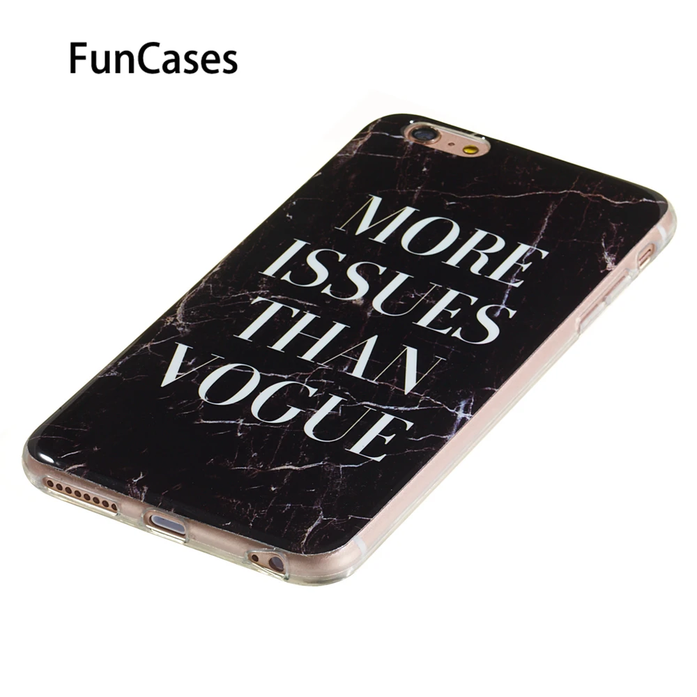Moon Hot Чехлы для iPhone 6 Plus мраморные Мягкие силиконовые чехлы телефонов СПС Csse Apple S