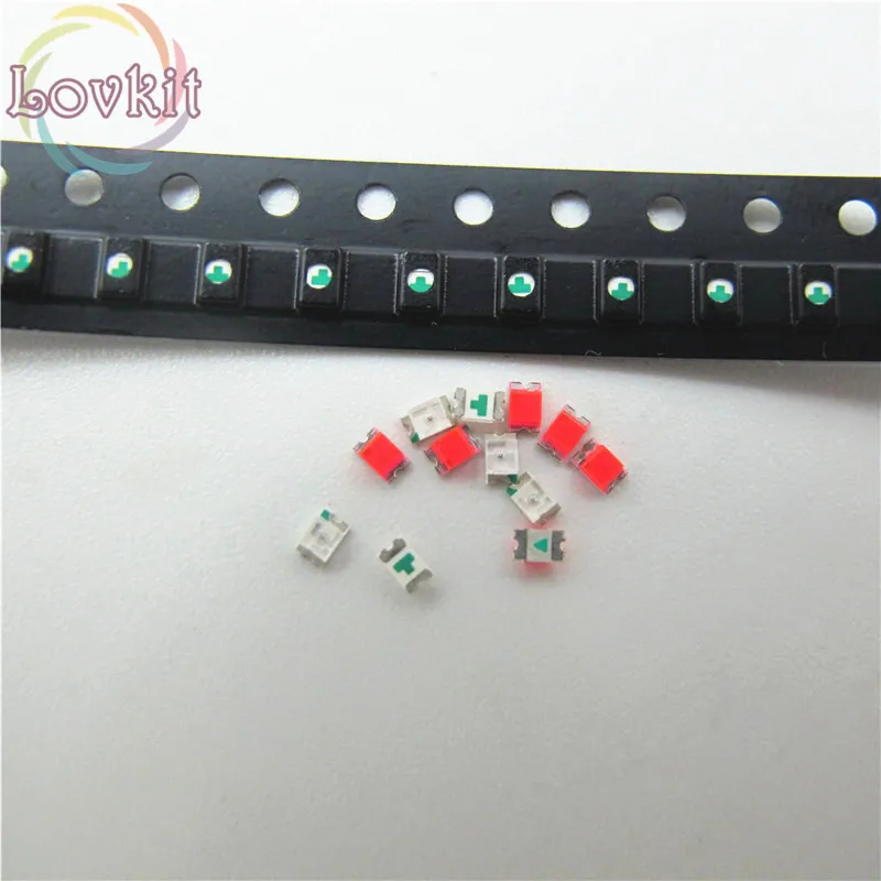 5000 шт. 0805 SMD красный светодиод 1 8-2 в высокое качество SMT чип лампы Бусины Подходит