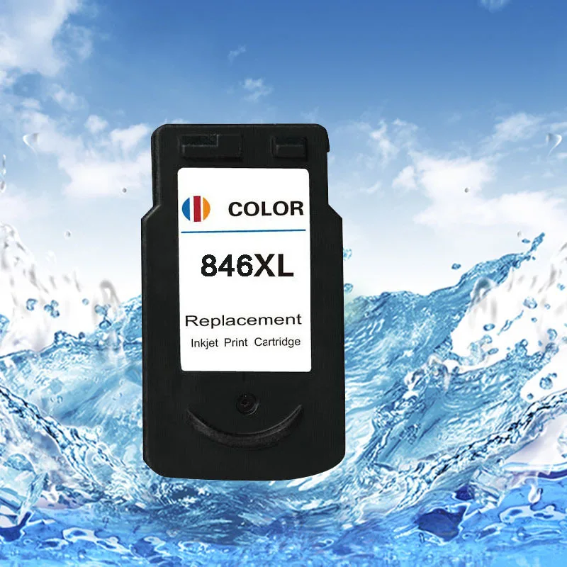 

2 piece of 1set remanufactured PG845 CL846 ink cartridge for canon MG2400/MG2500/MG2580/IP2880 printer