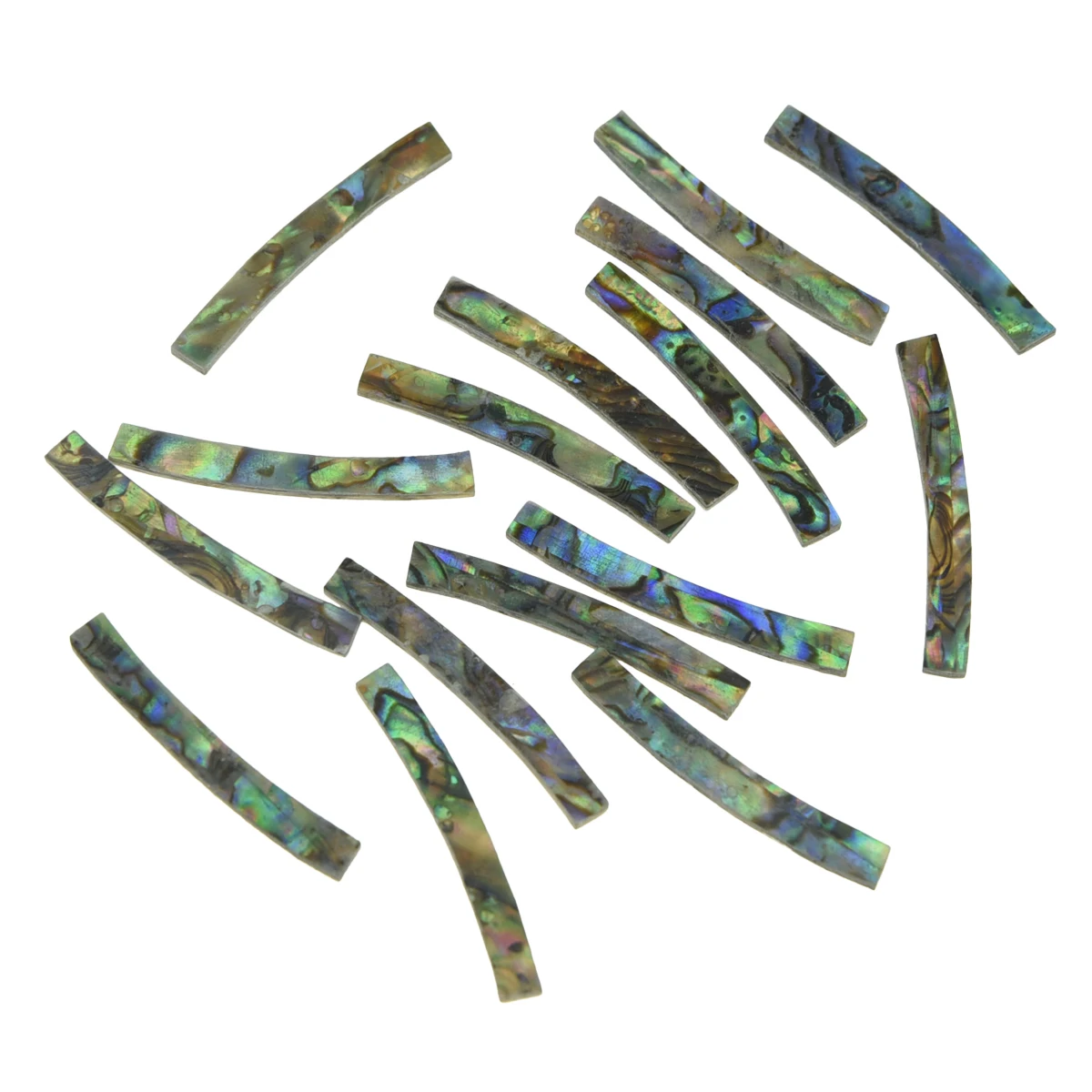 Розетка KAISH гитарная розетка Paua Abalone Shell изогнутая искусственная звуковая вставка