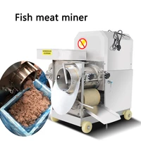 180kgh commercial fish flesh bone separator xzc 160 stainless steel automatic fish meat extractor for canteenrestauranthotel