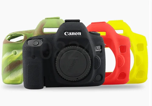 Мягкий силиконовый резиновый защитный корпус для камеры чехол Canon 1DX 2 5D4 6D2 5D3 SR 80D