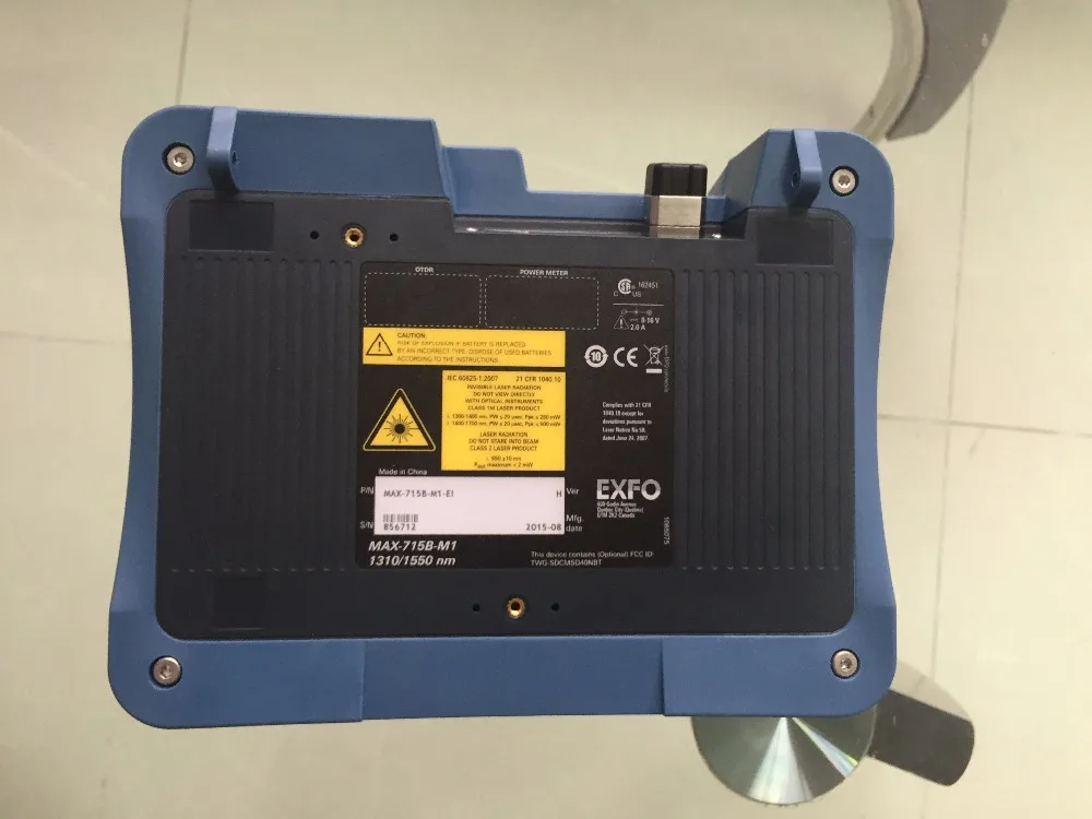 Оригинальный рефлектометр EXFO MAX-715B MAXTESTER OTDR с оптическим временем динамический