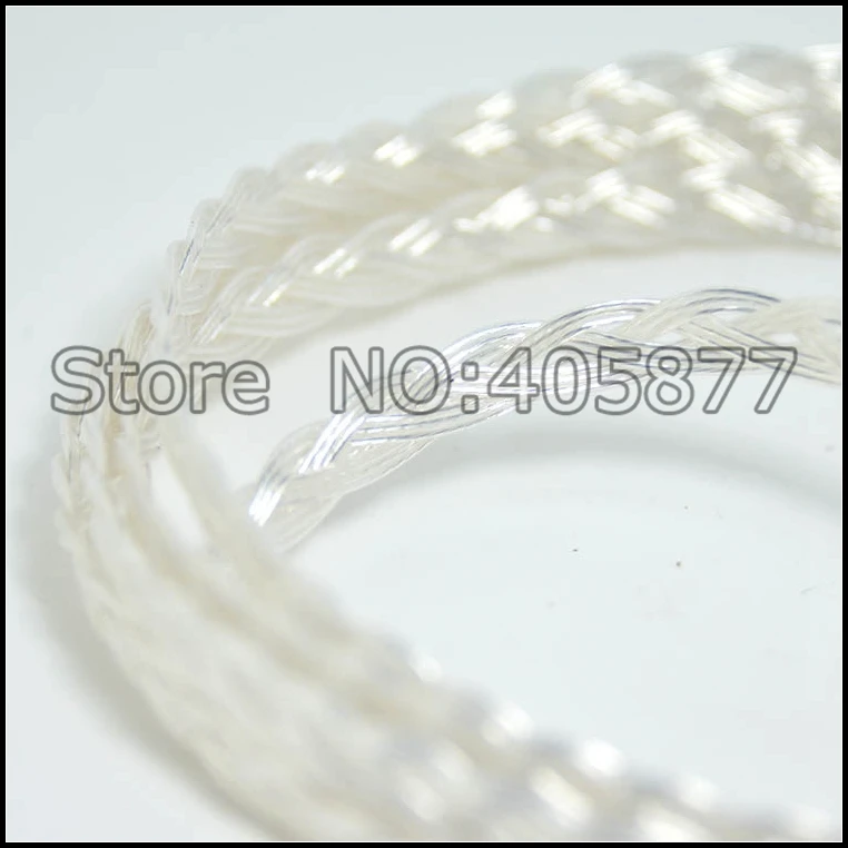 Высокопроизводительный посеребренный удлинитель для наушников 3 5 мм штекер