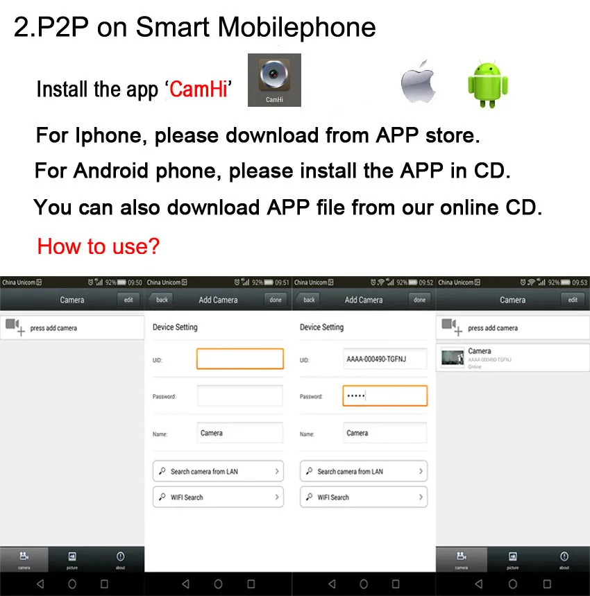 Anceeye для Iphone и Ipad, 48 v POE мини-карта флэш памяти TF ip камера 1080 P с белым светом Камера H.264 Открытый ночное видение Full-цвет ip веб-камера