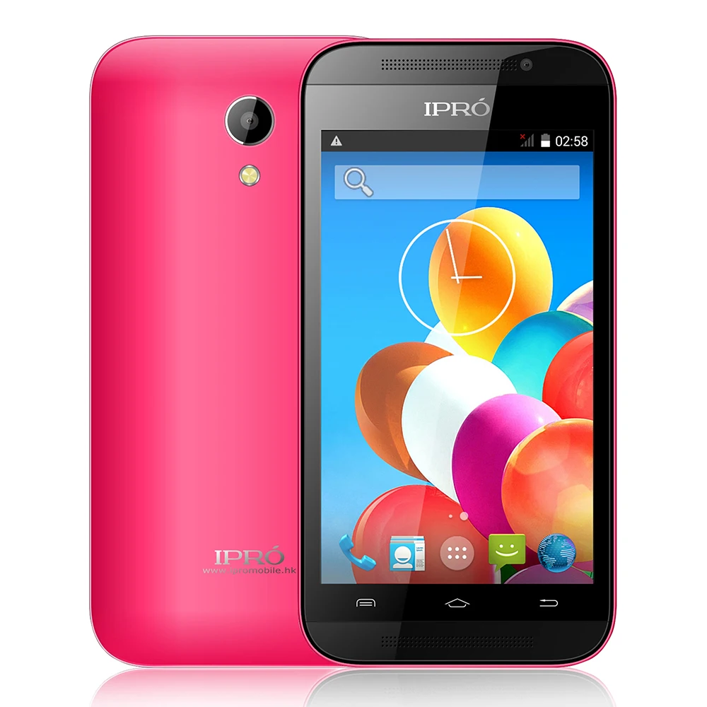 Ipro волна 4.0 бренд оригинальный смартфон Android 4.4 MTK6572 дюймов двухъядерный мобильный