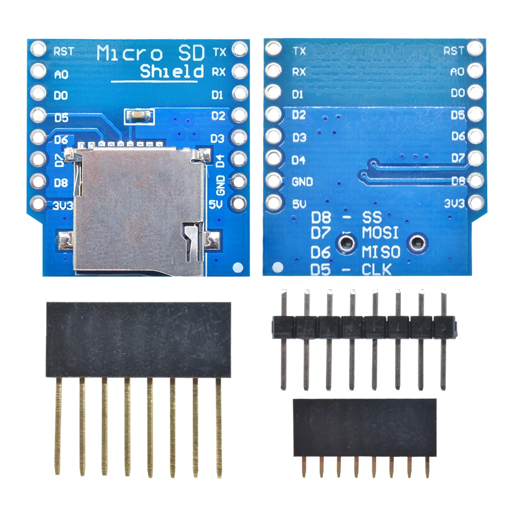Микро sd карта щит WeMos D1 Мини WiFi ESP8266 TF памяти модуль с контактами для Arduino|shield card|shield
