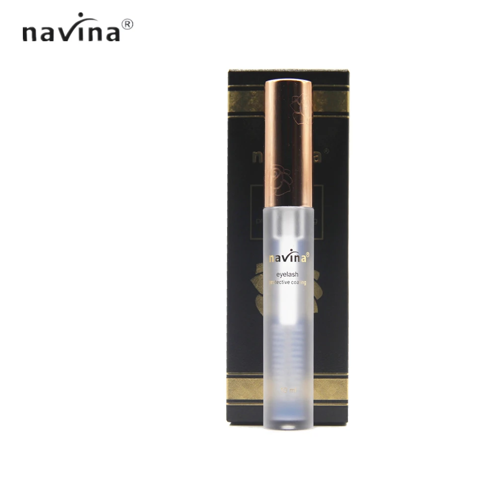 Новое поступление 10 мл тушь для ресниц Navina накладные ресницы защитное покрытие