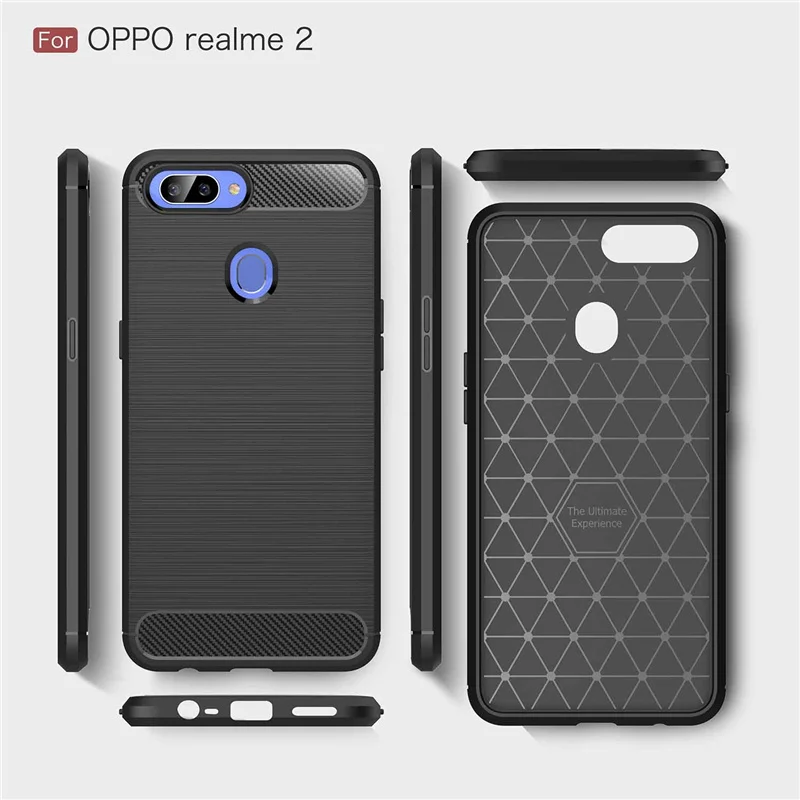 Realme Case Oppo 2 Cover Shockpfoor Armor Rubber Phone For OPPO Silicone Shell Fundas |