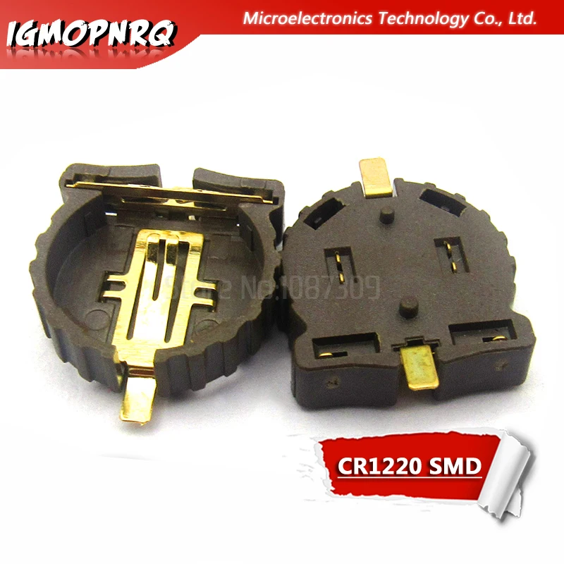 10 шт Кнопка компьютера 3 в держатель батареи Разъем корпус розетки CR1220 |