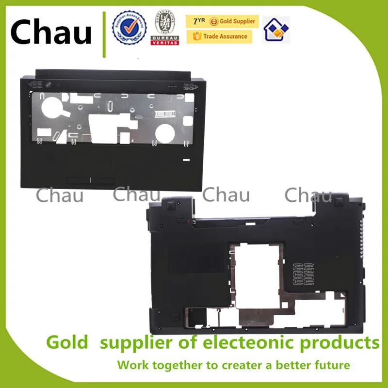 upper bottom Для lenovo B570 B570e B575 B575e верхняя крышка упор рук верхний чехол+ нижняя крышка корпуса - Цвет: upper bottom
