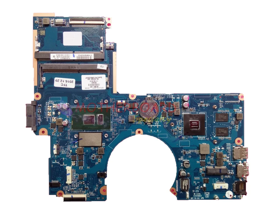 Vieruodis для HP Pavilion 15 AU материнская плата ноутбука 856229 601 901578 DAG34AMB6D0 W/i3 6100U CPU 940MX 2GB