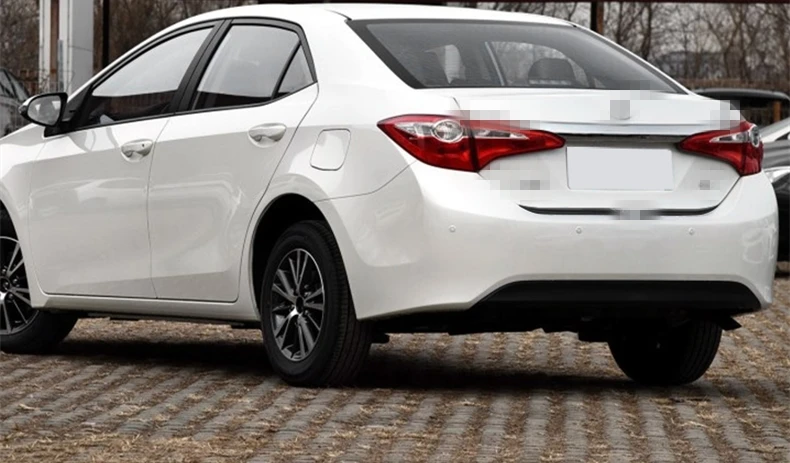 Для toyota corolla 2014 2018 задняя защитная накладка для багажника из нержавеющей стали на