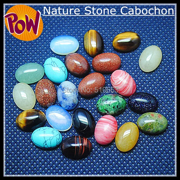 30 шт./лот натуральный драгоценный камень Кабошон разные бусины аксессуары
