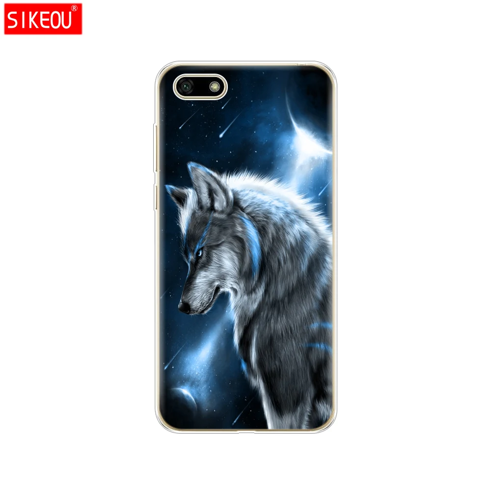 12057 Силиконовый чехол для huawei Y5 PRIME 5,45 дюйма, мягкий мультяшный ТПУ чехол для телефона huawei Y5, задняя крышка для huawei Y5 lite - Цвет: 12057