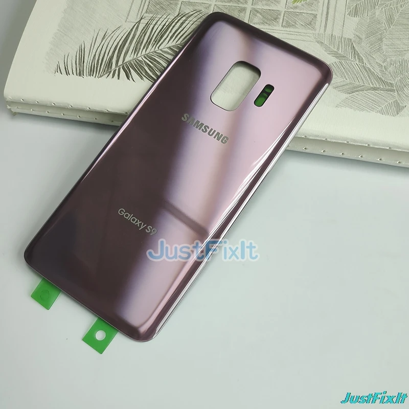 Для SAMSUNG Galaxy S9 G960 G960F Задняя крышка батареи Дверь стеклянная Корпус чехол замена |