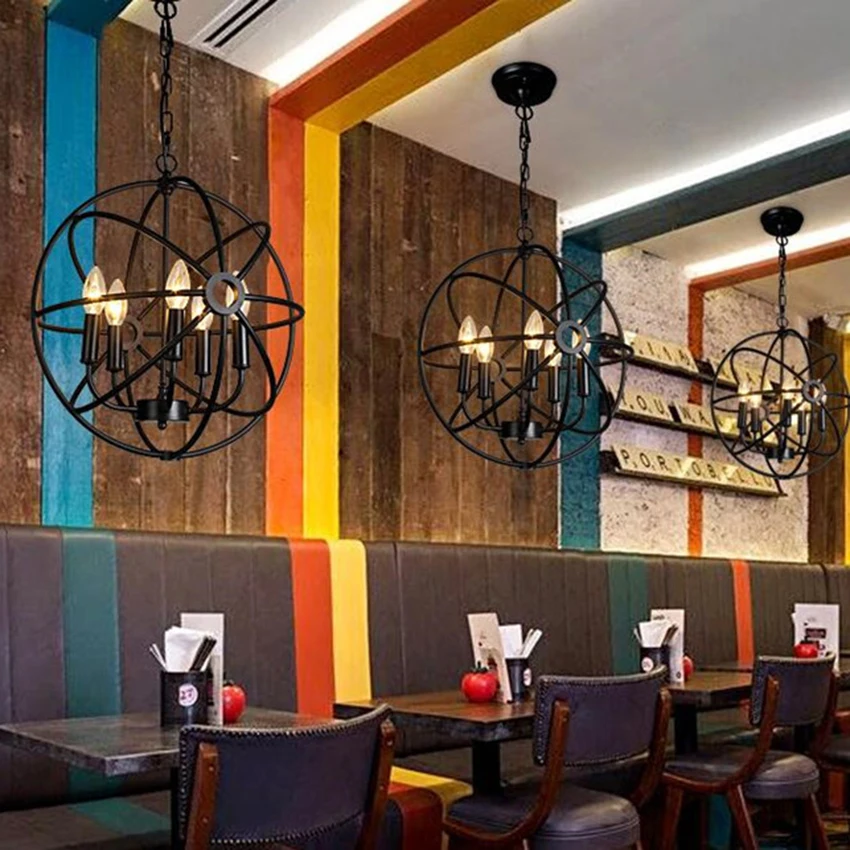 Американский стиль ретро декоративная люстра светильник ing скандинавский Лофт