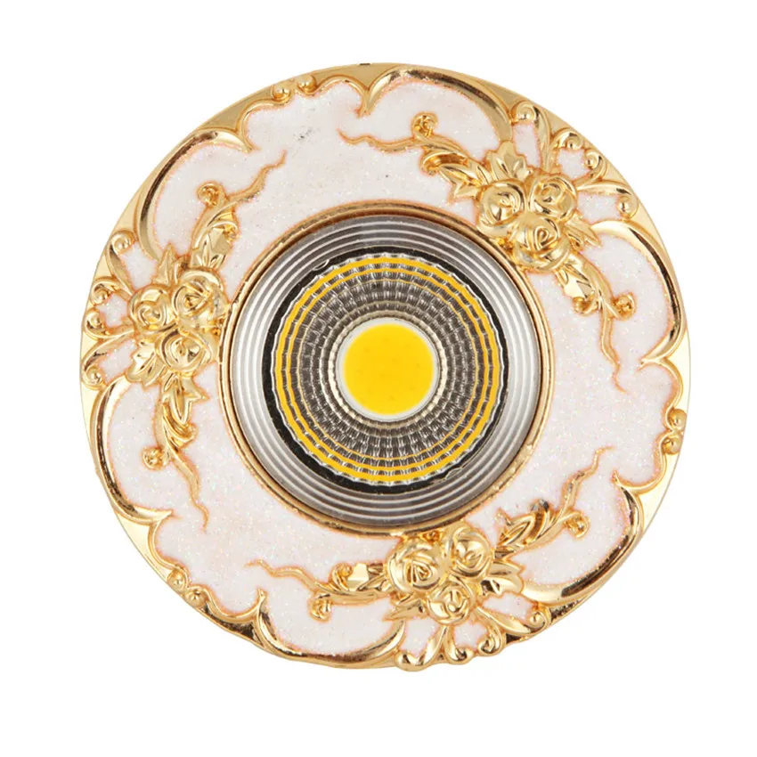 Европейский светодиодный потолочный светильник прожектор для гостиной COB