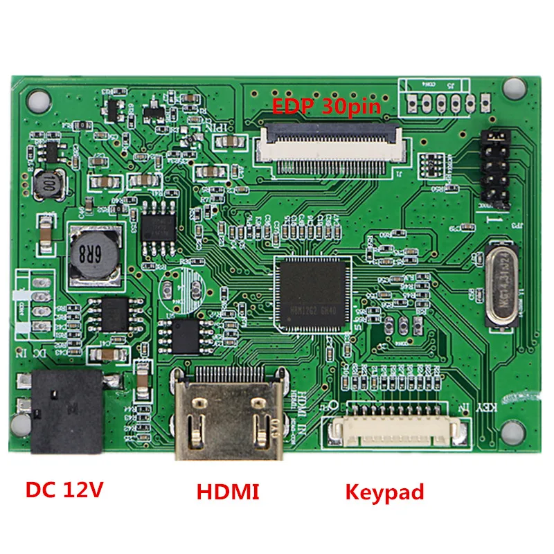 Плата драйвера ЖК-дисплея с 30-контактным EDP 1HDMI для разрешения экрана 1920*1200 1920*1080