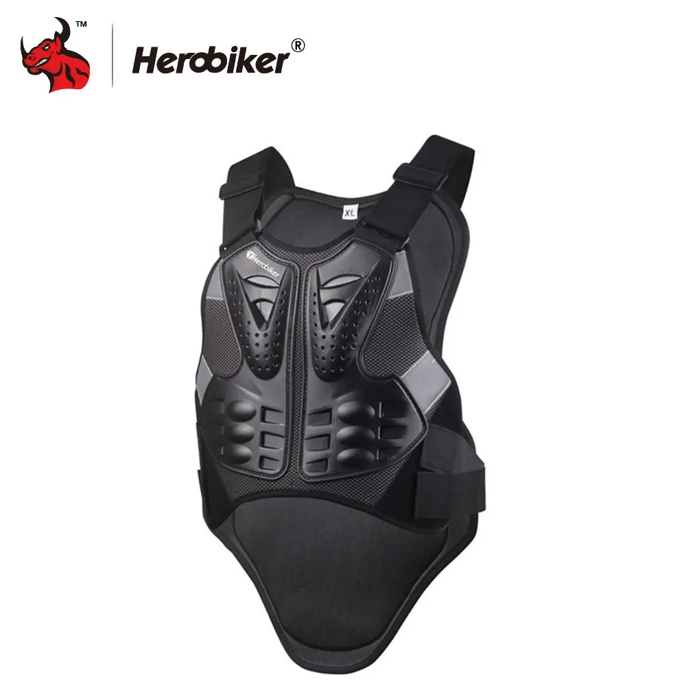 Защитный жилет HEROBIKER для мотокросса бронированный защиты спины и груди гонок +