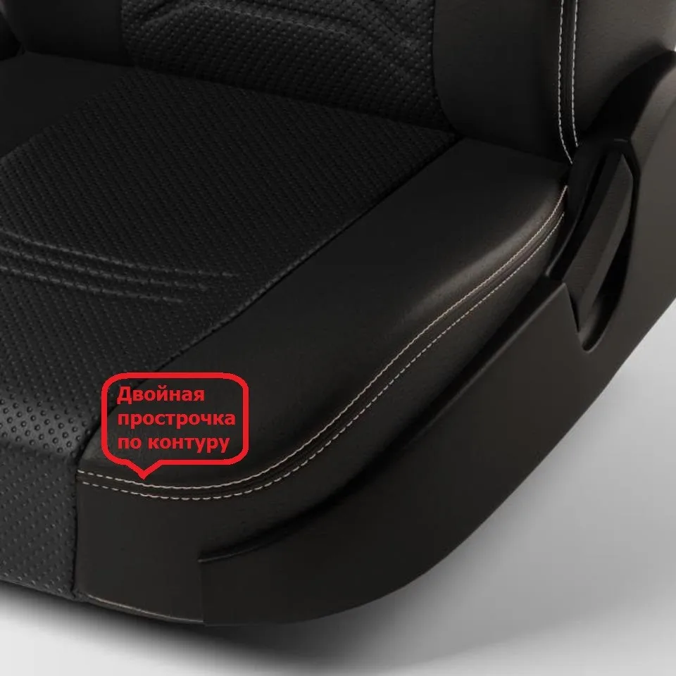 Для Hyundai Solaris 2017 2019 комплект модельных авточехлов (Дэнвер экокожа)|seat cover for