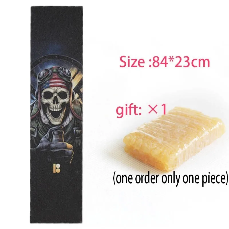 A15 Профессиональный скейтборд Griptapes 23*84 см Мульти Графический гриптап Лонгборд скутер скейтборд наждачная бумага палубная ручка лента грубая - Цвет: A15