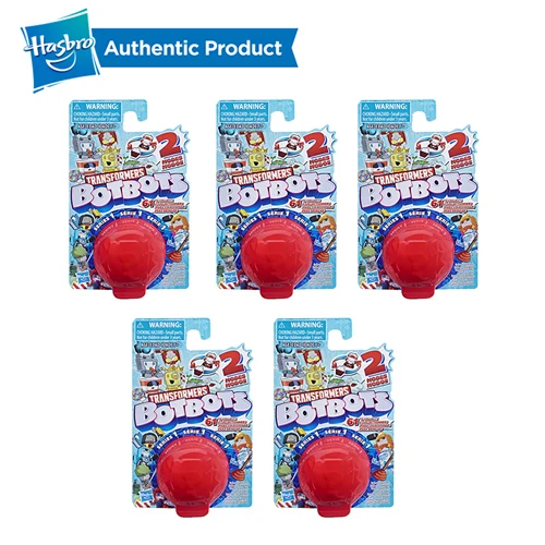 FIVE BOTBOTS Hasbro Трансформеры 0,75-1,5 дюймов глухая коробка BotBots игрушки серии Sugar Shocks 2 в 1 Коллекционные Фигурки забавные Трансформеры - Цвет: FIVE BOTBOTS