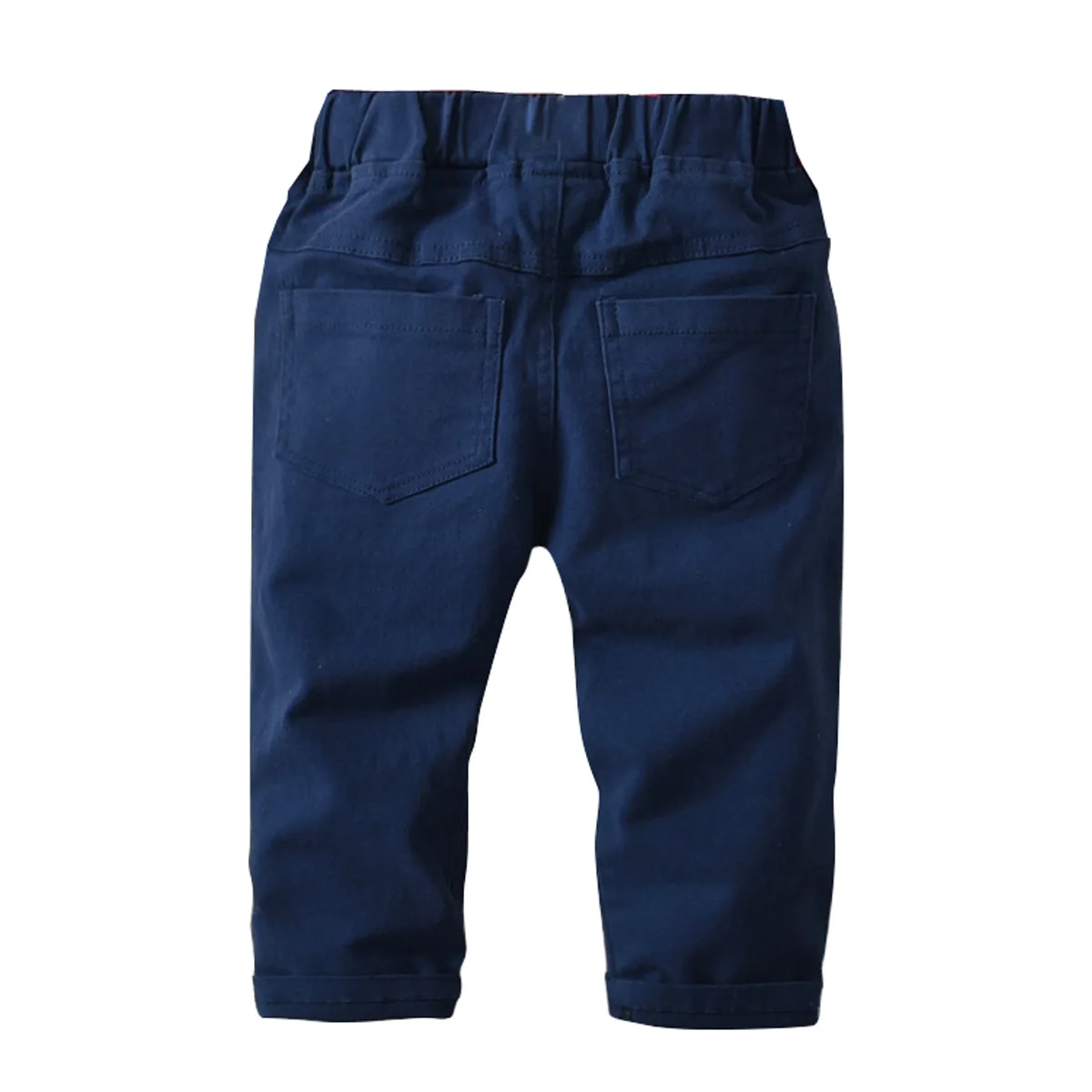 Boy's Double-Layer Horse Clip Shirt Trousers Children Gentlemen Suits Baby's Birthday Banquet Clothes Set |