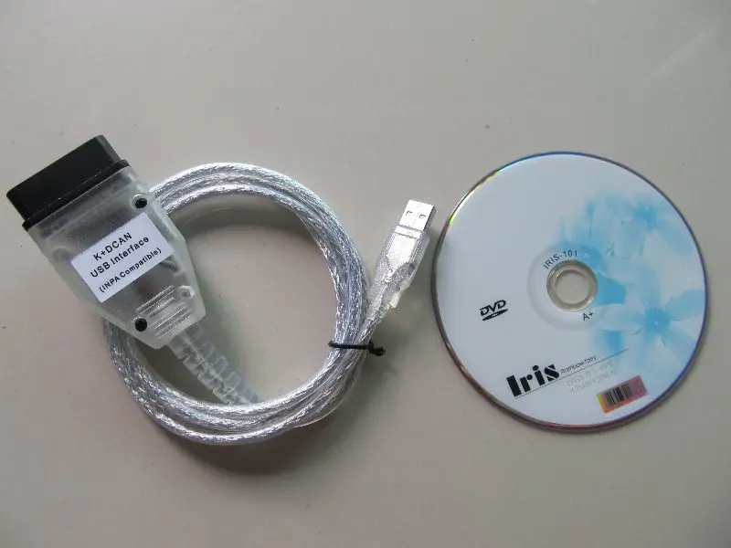 2 шт./лот лучшее качество считыватель кодов INPA K + DCAN Ediabas для BMW Inpa CAN USB интерфейс