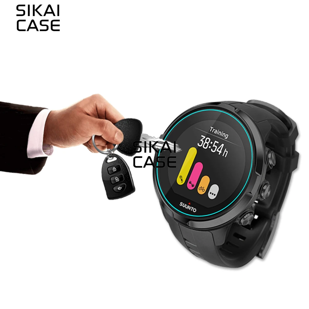 2 шт. защита экрана из закаленного стекла для спортивных часов Suunto Spartan|tempered glass