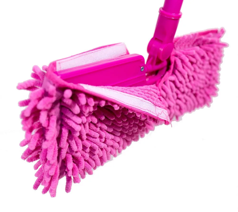 Швабра двухсторонняя с тряпкой из Микрофибры и телескопической ручкой|squeeze mop|floor
