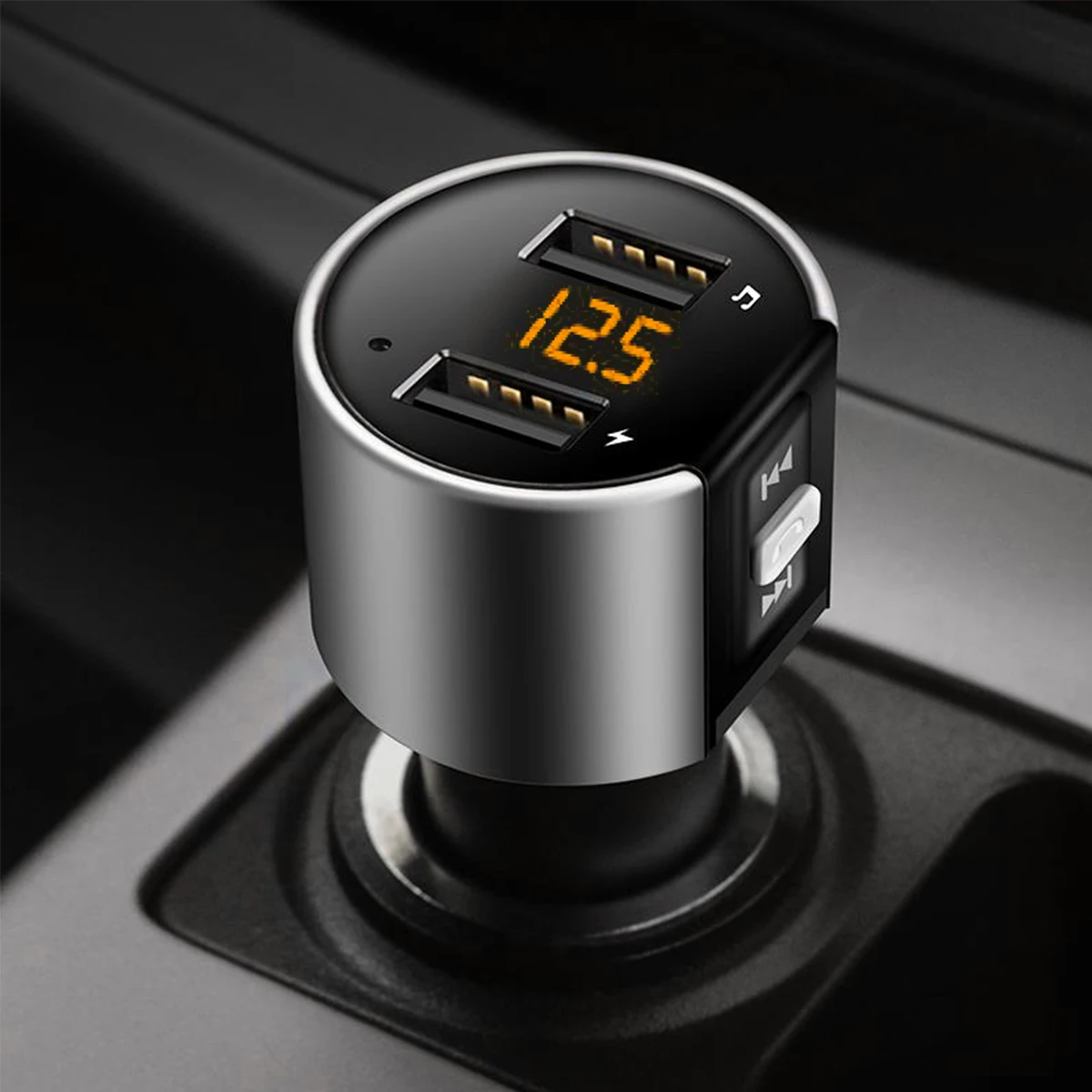 SOONHUA C26S 2-In-1 Bluetooth Earphone Wireless Radio Adapter Charger And FM Frequency Modulation Emitter Hand-Free Phone Call |