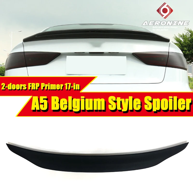 Автомобильный Стайлинг Подходит для Audi A5 A5Q Coupe 2 двери 17-in Belgium Style FRP Неокрашенный