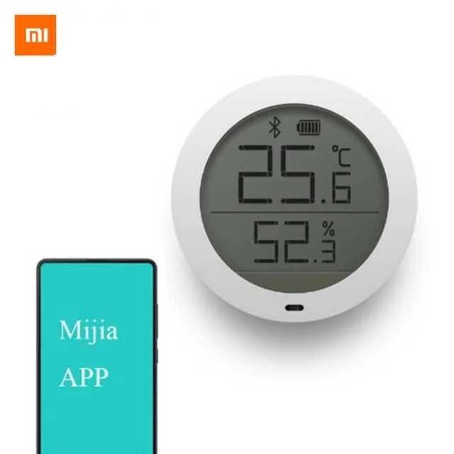 Xiaomi Mijia Bluetooth датчик температуры и влажности Высокочувствительный гигрометр