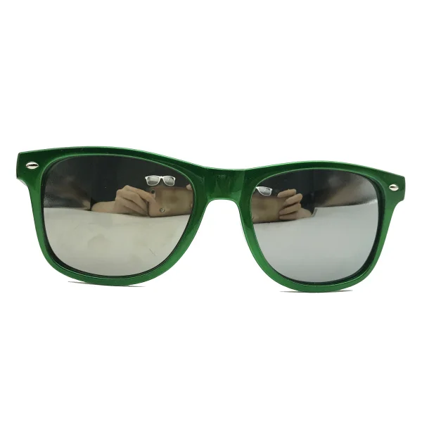 pearl green 60 пар жемчужных ярких цветов классические солнцезащитные очки Индивидуальные свадебные сувенирные вечерние солнцезащитные очки с зеркальными линзами вечерние сувениры - Цвет: pearl green