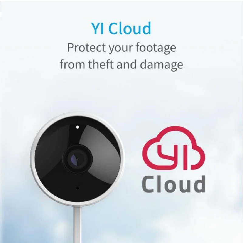YI уличная камера безопасности облачная беспроводная IP 1080p Разрешение
