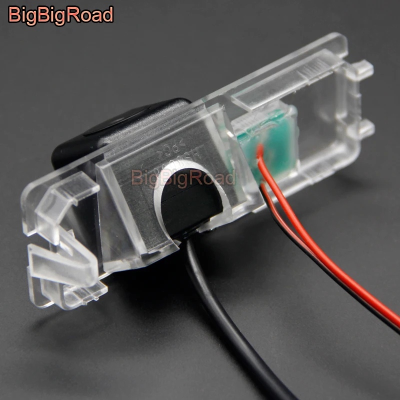 Парковочная ПЗС-камера BigBigRoad для Seat Leon 1P 5F Leon4 Exeo ST Ibiza 6L 6J MK2 MK3 MK4 2002-2015 | Автомобили
