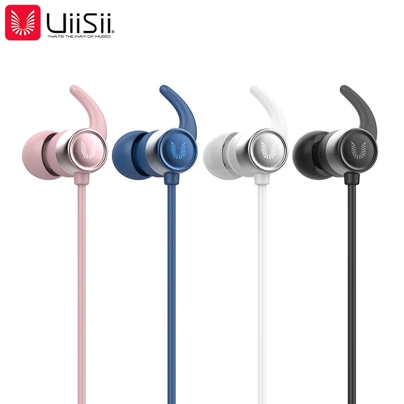 Беспроводные bluetooth-наушники UiiSii BT600, спортивные наушники для бега, водонепроницаемые наушники IPX5 с микрофоном для iphone, xiaomi, huawei