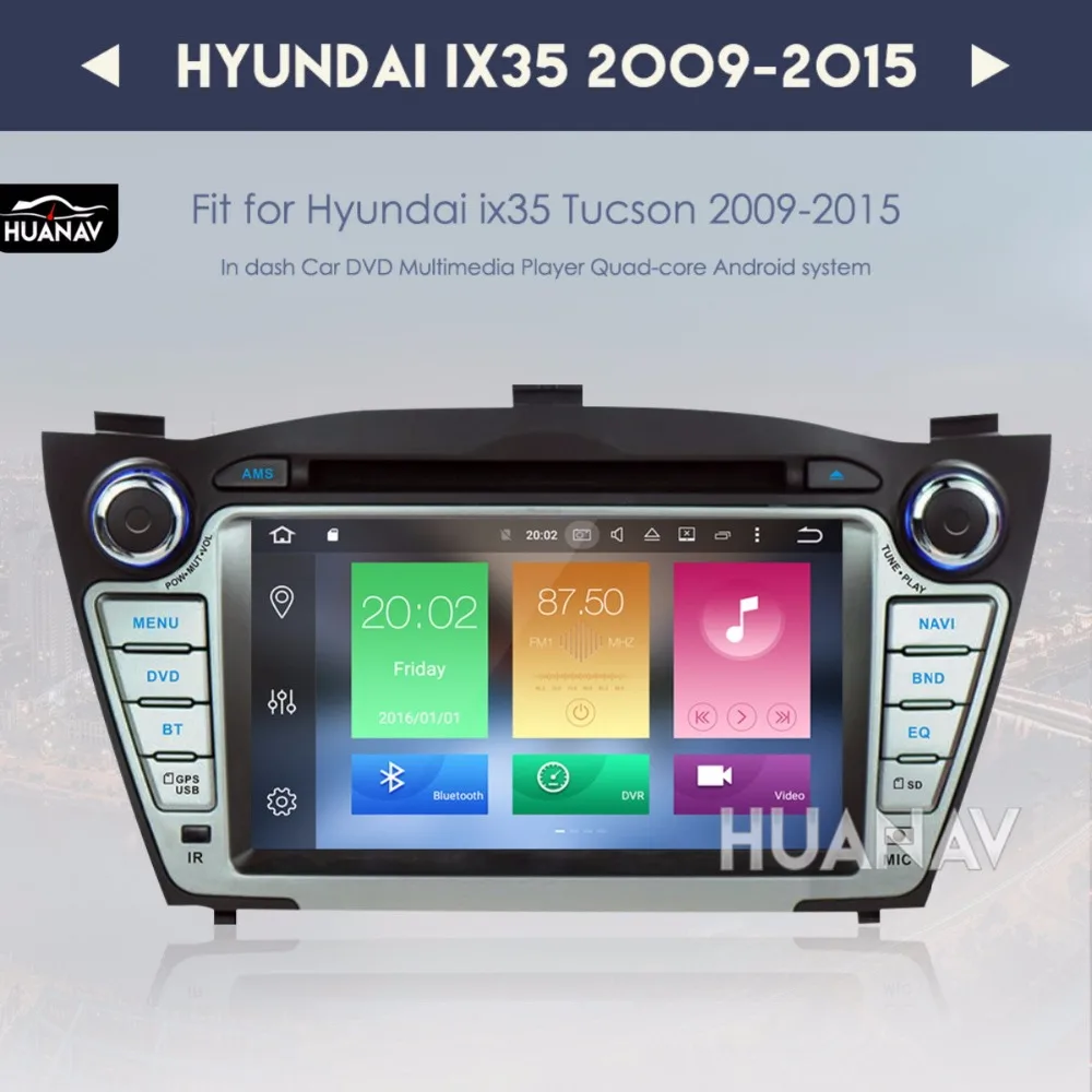 Автомобильный DVD плеер с GPS навигацией для Hyundai IX35 Tucson 2009 2015 мультимедиа 2 DIN