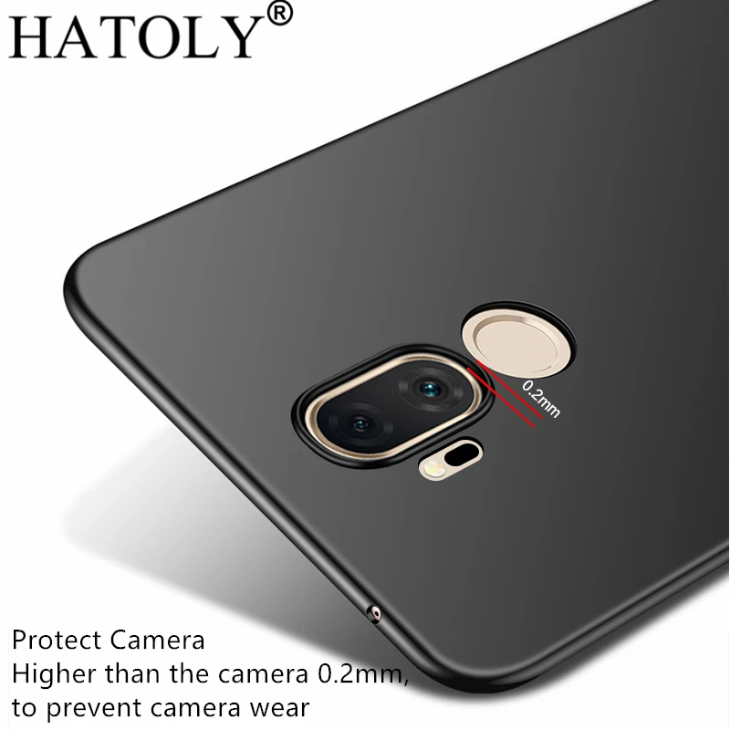 Гладкий Чехол для LG G7 ThinQ ультратонкий жесткий защитный чехол-накладка из