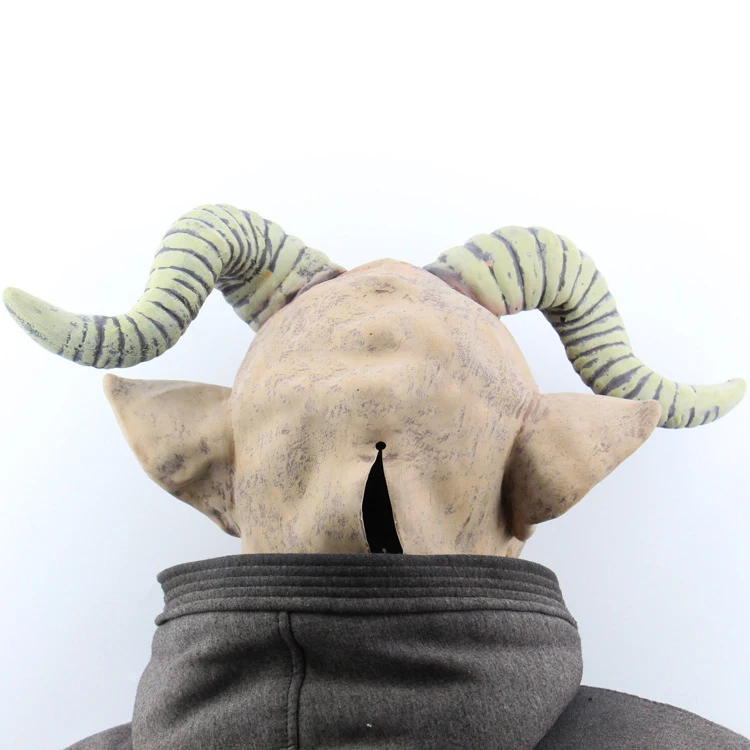 Sheep Head of Warcraft All Saints' Day April Fools' Alien Props Terrorist Ghost Set Animal Mask | Тематическая одежда и