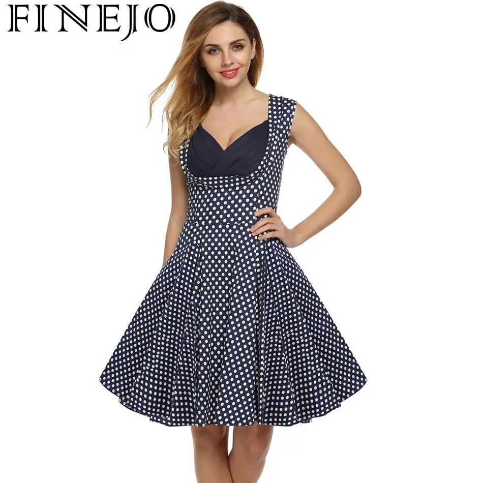 FINEJO женское платье новинка 2018 летнее винтажное длинное в стиле бохо с цветочным