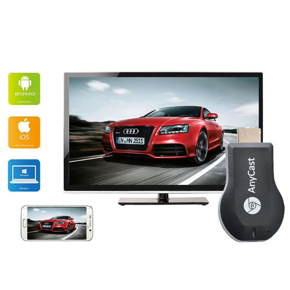 SOONHUA 2 4G беспроводной WiFi Дисплей приемник 4K 1080P HDMI ТВ-карта Поддержка DLNA AirPlay Miracast